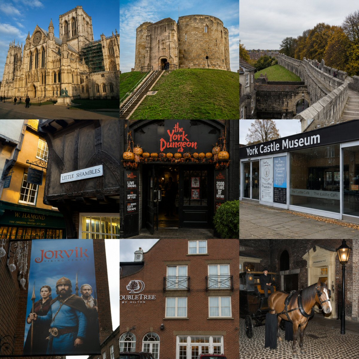 Explore York with its medieval streets, historic landmarks and famous city walls in our travel guide to this beautiful Yorkshire city.