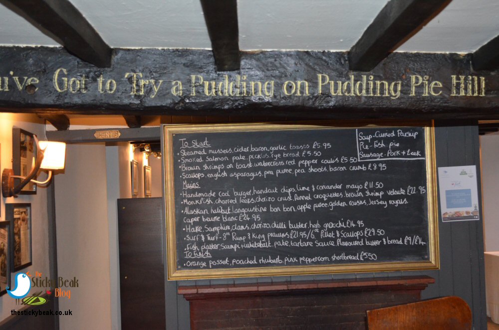 Dinner At The Fox & Goose, Pudding Pie Hill Dinner At The Fox & Goose, Pudding Pie Hill