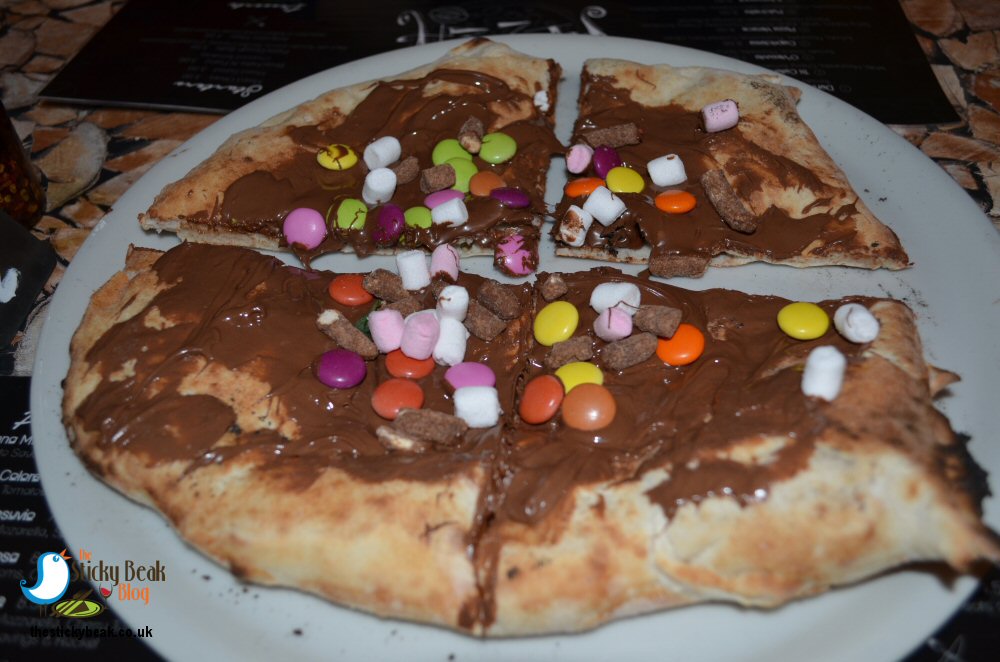 Dinner At La Pizza, Derby Dinner At La Pizza, Derby