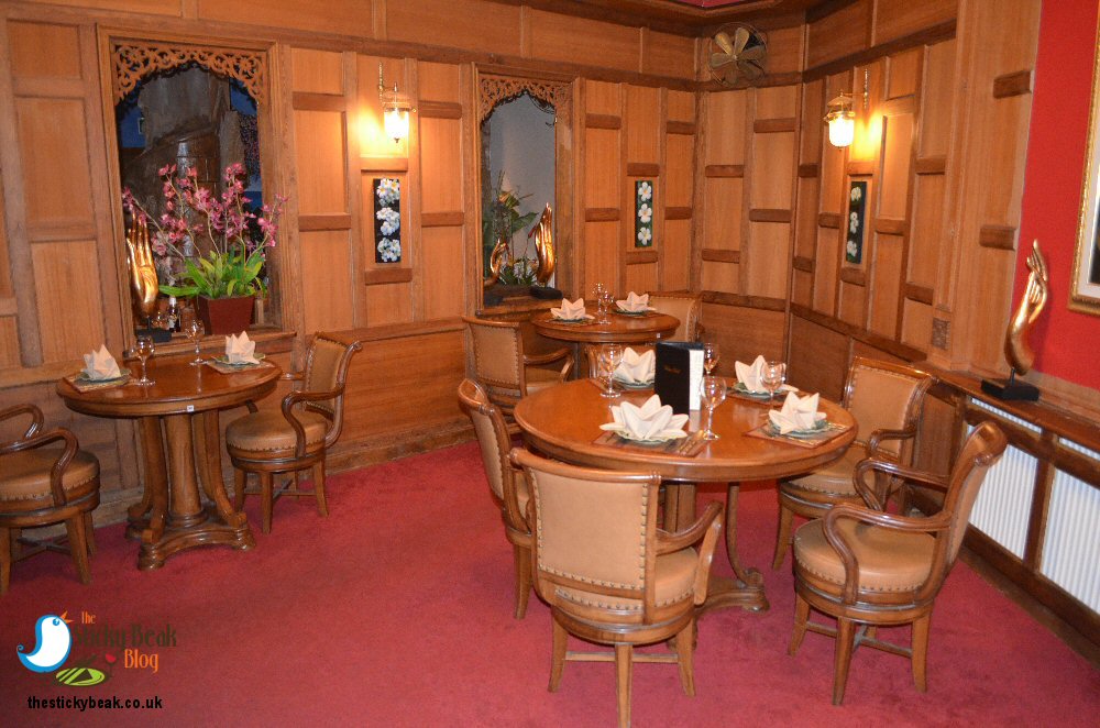 Dinner With Mummy Bird At The Siam Palace Thai, Chesterfield