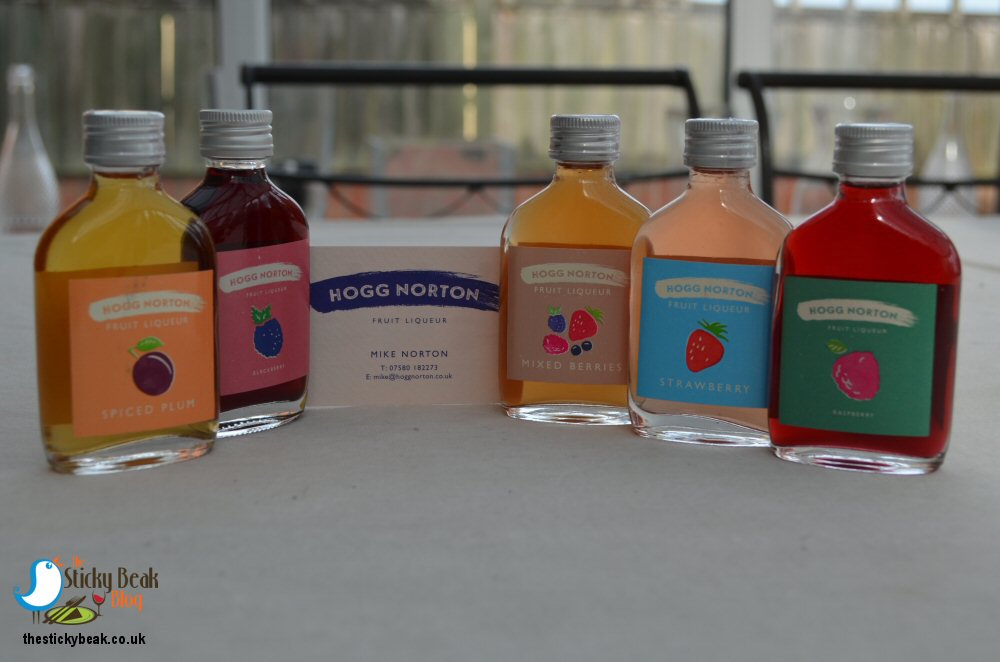 Sampling The Fruit Liqueurs From Hogg Norton in Derbyshire