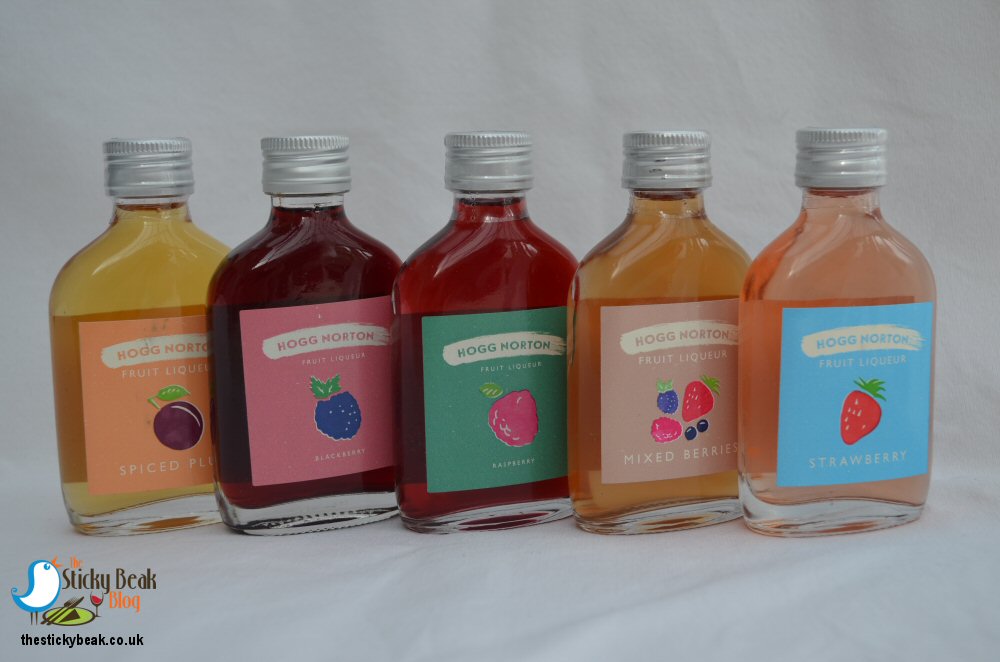 Sampling The Fruit Liqueurs From Hogg Norton in Derbyshire
