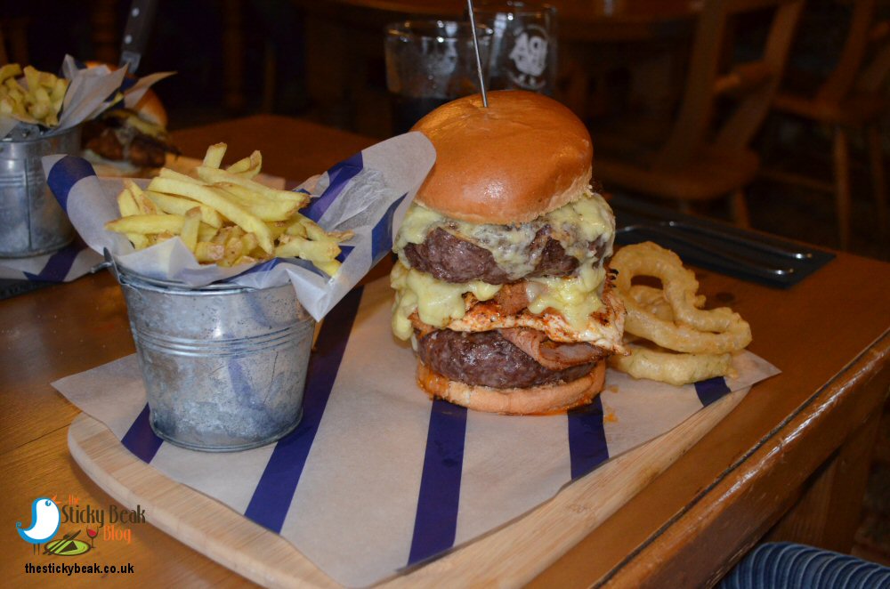 Celebrating National Burger Day at The Plough Inn, Brackenfield Celebrating National Burger Day at The Plough Inn, Brackenfield