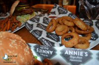 Dinnner At Annies Burger Shack, Nottingham