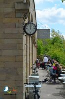 Lunch At Hassop Station nr Bakewell