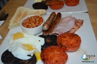 Breakfast At Marsh Green Farm, Ramblers Rest Cafe