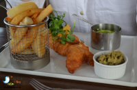 Fish & Fizz, Dinner At The Fox & Goose, Wigley