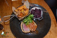 Out For Dinner At The Elm Tree in Elmton