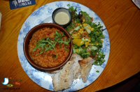 Dinner At The Rose & Crown, Brailsford Near Ashbourne