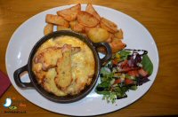 Dinner At The White Lion in Brinsley