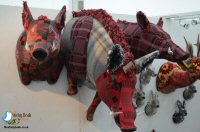 Sticky Beak Makes A Flying Visit To Chatsworth Country Fair