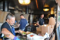 Enjoying Some Fresh Seafood At Rileys Fish Shack