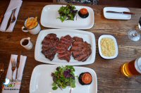 A Steak Flight At Butchers Bar & Steakhouse, Long Eaton