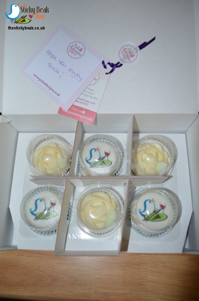 Cupcakes In The Post From Pink Aubergine Cupcakes
