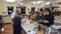 Making Canapes and Finger Food at Coghlans Cookery School