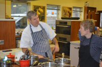 Making Canapes and Finger Food at Coghlans Cookery School