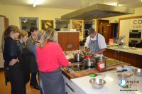 Making Canapes and Finger Food at Coghlans Cookery School