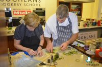 Making Canapes and Finger Food at Coghlans Cookery School