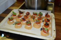 Making Canapes and Finger Food at Coghlans Cookery School