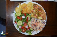 Lunch At The Anteaque Bee Cafe, Derwentside Shopping Mill, Belper
