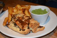 Dinner At The Railway Inn, Selston