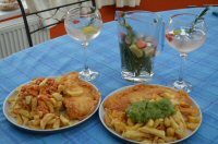 A Fish & Chip Supper From Mario's Fish Bar In Alfreton