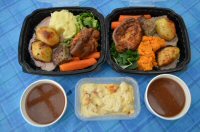 A Hot Roast Dinner Delivered By Ring A Roast In Belper