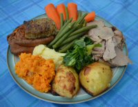 A Hot Roast Dinner Delivered By Ring A Roast In Belper