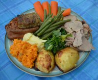 A Hot Roast Dinner Delivered By Ring A Roast In Belper