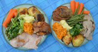 A Hot Roast Dinner Delivered By Ring A Roast In Belper