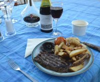 Saturday Night Means Steak Night at The Shepherd's Rest, Lower Bagthorpe