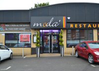 Out For Dinner At Moda Italian Restaurant In Hucknall