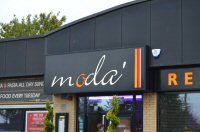 Out For Dinner At Moda Italian Restaurant In Hucknall