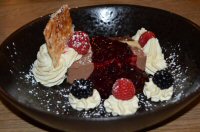 Dinner At The Lodge Bar & Dining, Littleover, Derby