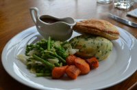 A Post Shopping Flock Lunch At The Peacock In Barlow