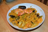A Delivery Of Paella and Tapas from La Valenciana In Heanor