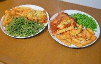 Some Tasty Ready Meals From Loubys Bakeaway