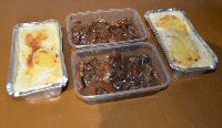 Some Tasty Ready Meals From Loubys Bakeaway