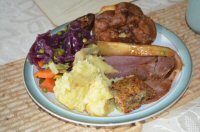 Sunday Lunch Takeaway From The Shepherds Rest, Lower Bagthorpe