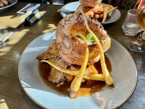 Sunday Lunch At The Recently Re-Opened Batemans Mill, Old Tupton