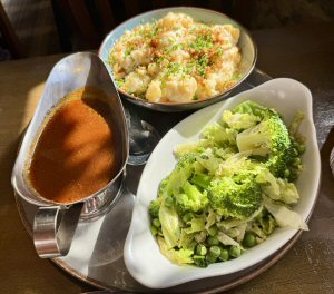 Sunday Lunch At The Recently Re-Opened Batemans Mill, Old Tupton