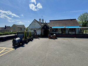 Back For Sunday Lunch At The Railway Inn, Shottle