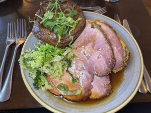 Back For Sunday Lunch At The Railway Inn, Shottle