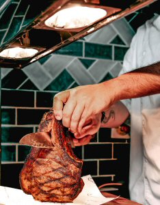 Sampling the Dry-Aged Steak at Cocina, Casa Hotel, Chesterfield (Venues Own)