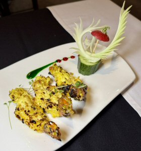 Dinner At Anoki Indian Restaurant At Egginton Near Burton-upon-Trent