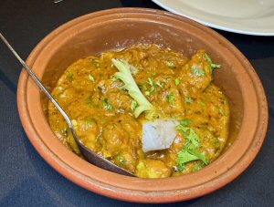 Dinner At Anoki Indian Restaurant At Egginton Near Burton-upon-Trent