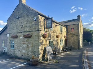 Out For Dinner At The Dog In Pentrich