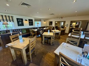 Out For Dinner At The Dog In Pentrich