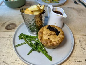 Out For Dinner At The Dog In Pentrich