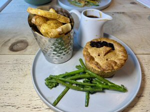 Out For Dinner At The Dog In Pentrich